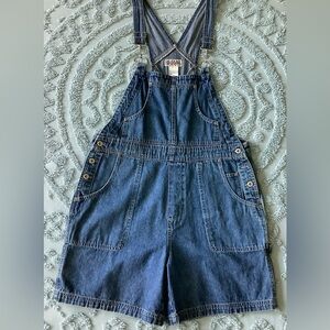 Denim Short Overalls